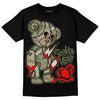 Air Max 90 Ballistic Neutral Olive DopeSkill T-Shirt Broken Heart Graphic Streetwear - Black