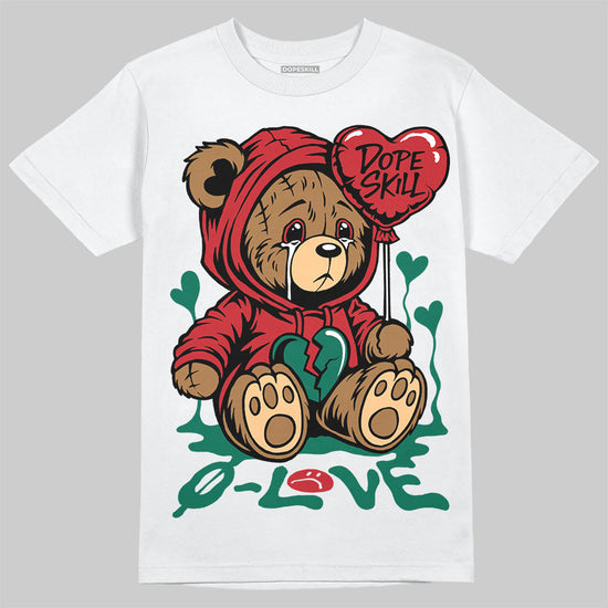 Jordan 5 ‘El Grito’ DopeSkill T-Shirt Broken Bear Graphic Streetwear - White