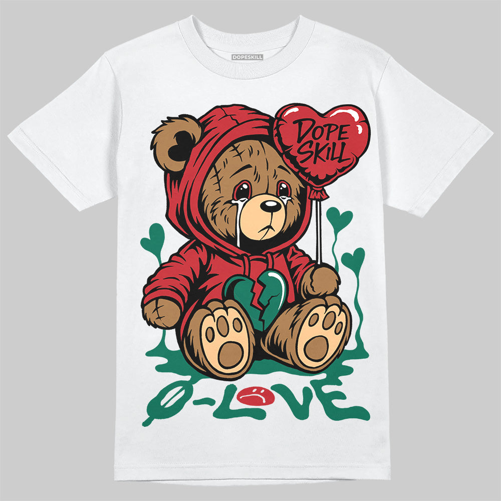 Jordan 5 ‘El Grito’ DopeSkill T-Shirt Broken Bear Graphic Streetwear - White