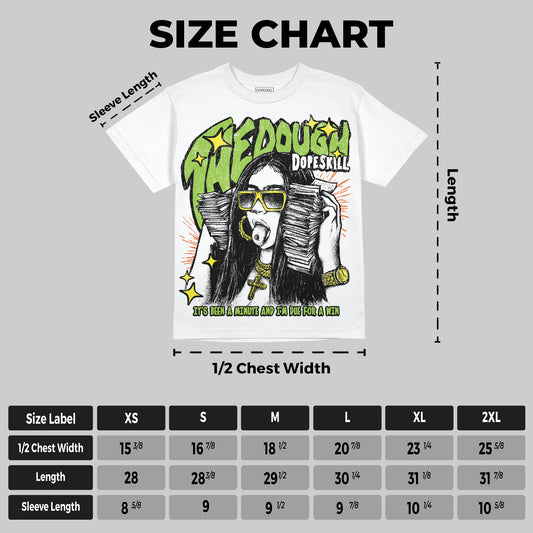Neon Green Collection DopeSkill Oversize Print T-Shirt The Dough Graphic