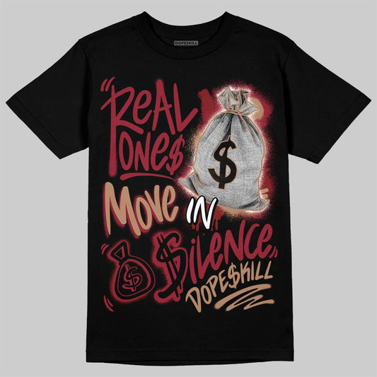 Kobe Bryant x Dunk Low “Lower Merion Aces” DopeSkill T-Shirt Real Ones Move In Silence Graphic Streetwear - Black