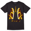 Dunk Yellow Bordeaux DopeSkill T-Shirt Breathe Graphic Streetwear - Black