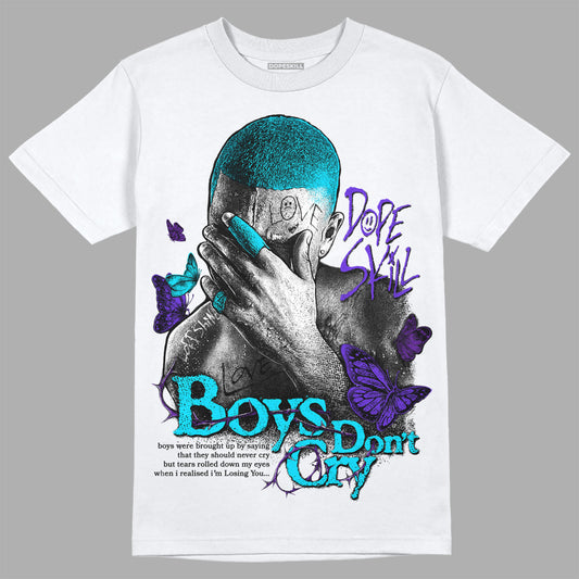 Aqua 6s DopeSkill T-Shirt Boys Don't Cry Graphic