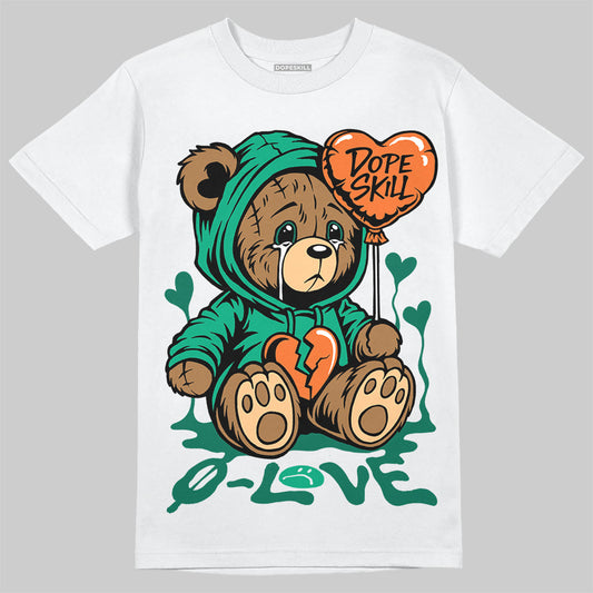 Jordan 3 Retro SP Nina Chanel Abney Bicoastal DopeSkill T-Shirt Broken Bear Graphic Streetwear - White