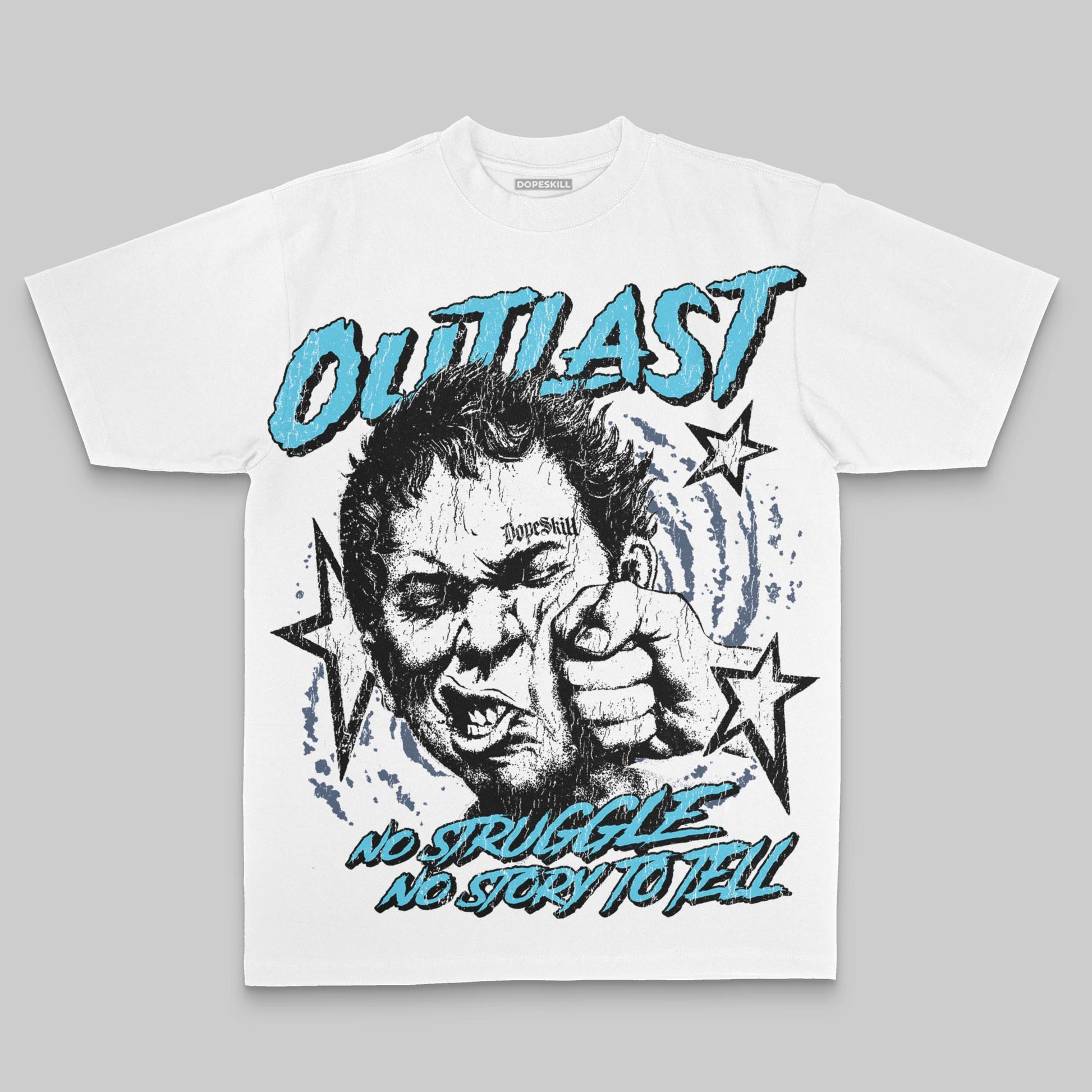 Jordan 11 Retro Gamma Blue (2025) DopeSkill Premium T-Shirt Outlast Graphic Streetwear - White 