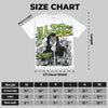 Neon Green Collection DopeSkill Oversize Print T-Shirt No Money No Lust Graphic