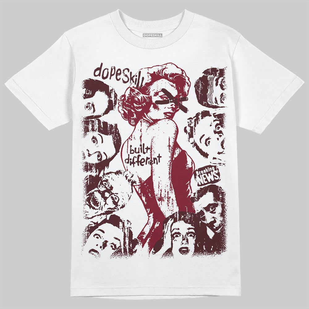 Jordan 3 PRM "Bin 23" DopeSkill T-Shirt Built Different Graphic Streetwear - White 