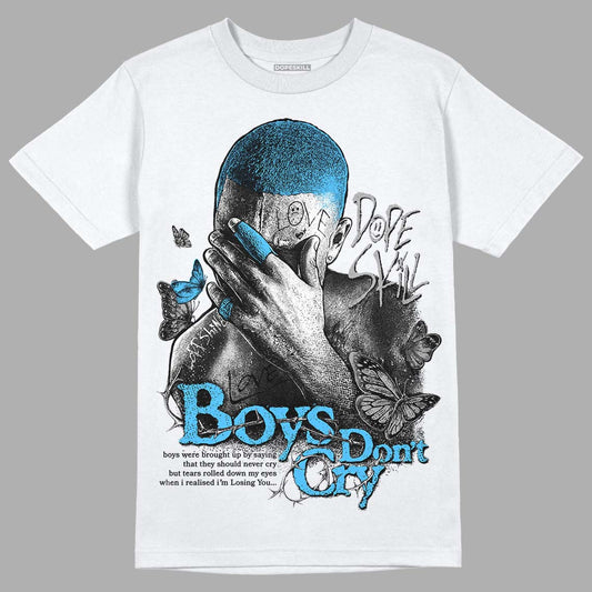 Dunk Low ‘Pure Platinum’ DopeSkill T-Shirt Boys Don't Cry Graphic Streetwear - White