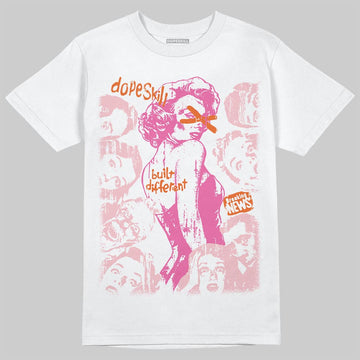 Jordan 3 Retro PS 'Spring Flowers' DopeSkill T-Shirt Built Different Graphic Streetwear - White 