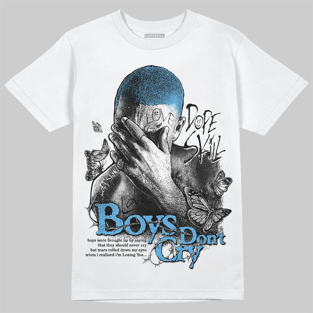 Jordan 10 OG “Steel” DopeSkill T-Shirt Boys Don't Cry Graphic Streetwear - White