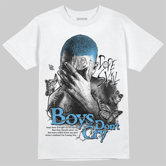 Jordan 10 OG “Steel” DopeSkill T-Shirt Boys Don't Cry Graphic Streetwear - White