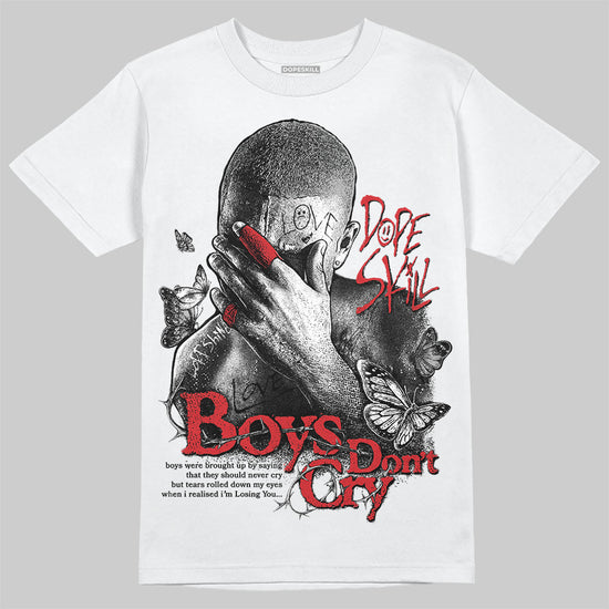 Jordan 3 OG “Black Cement” DopeSkill T-Shirt Boys Don't Cry Graphic Streetwear - White