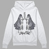 Jordan 14 Retro 'Stealth' DopeSkill Hoodie Sweatshirt Breathe Graphic Streetwear - White