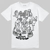 Dunk Low Panda White Black DopeSkill T-Shirt Real Y2K Players Graphic Streetwear - White