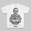 Grey Oversize Print Scared Money Don't Make No Money DopeSkill Graphic Premium T-shirt Streetwear - White