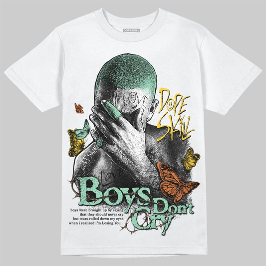 SB Dunk Low Rodeo Tourmaline DopeSkill T-Shirt Boys Don't Cry Graphic Streetwear - White