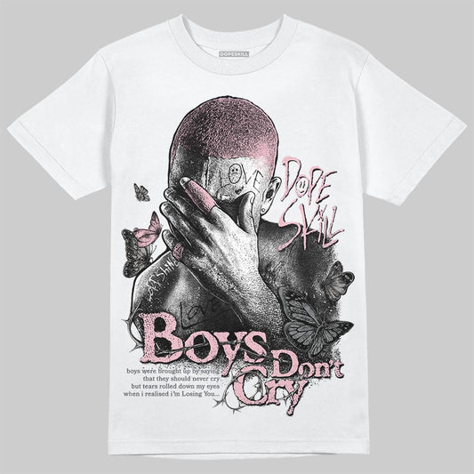 Air Max 95 OG “Pink Foam” DopeSkill T-Shirt Boys Don't Cry Graphic Streetwear - White
