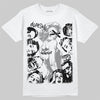 Jordan 6 "Cap and Gown" DopeSkill T-Shirt Built Different Graphic Streetwear - White