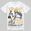 Jordan 6 “Pearl” DopeSkill T-Shirt Broken Bones Graphic Streetwear - White 