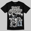 Jordan 11 Cool Grey DopeSkill T-Shirt Paper Chaser Boy Graphic Streetwear - black