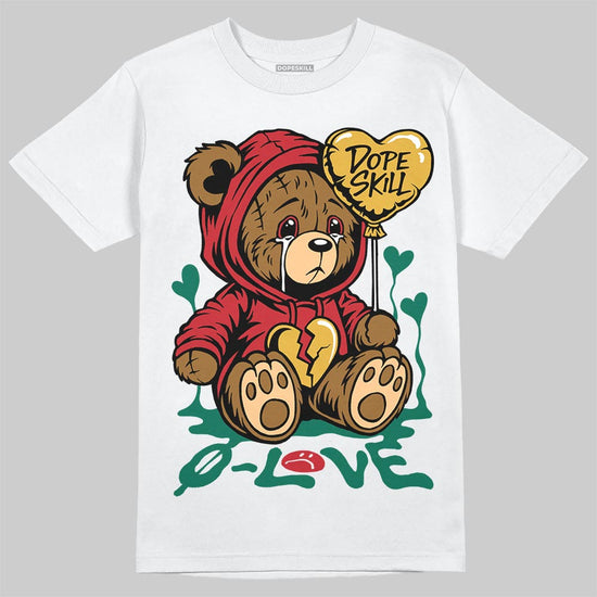 Jordan 3 Mexico 'El Vuelo' DopeSkill T-Shirt Broken Bear Graphic Streetwear - White 