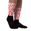 Cherry 12s DopeSkill Sublimated Socks Mushroom Graphic