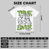 Neon Green Collection DopeSkill Oversize Print T-Shirt True Lover Graphic