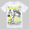 Air Max 90 x Patta Cyber and Particle Grey DopeSkill T-Shirt Broken Bones Graphic Streetwear - White 