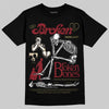 SB Dunk Low “Dark Team Red/Olive Flak” DopeSkill T-Shirt Broken Bones Graphic Streetwear - Black