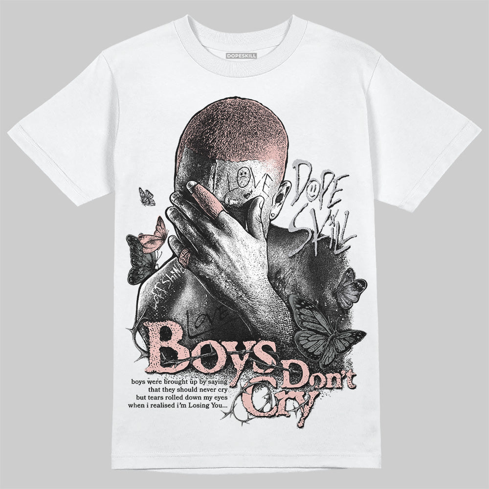 ASICS Gel-1130 'White Neutral Pink' DopeSkill T-Shirt Boys Don't Cry Graphic Streetwear - White