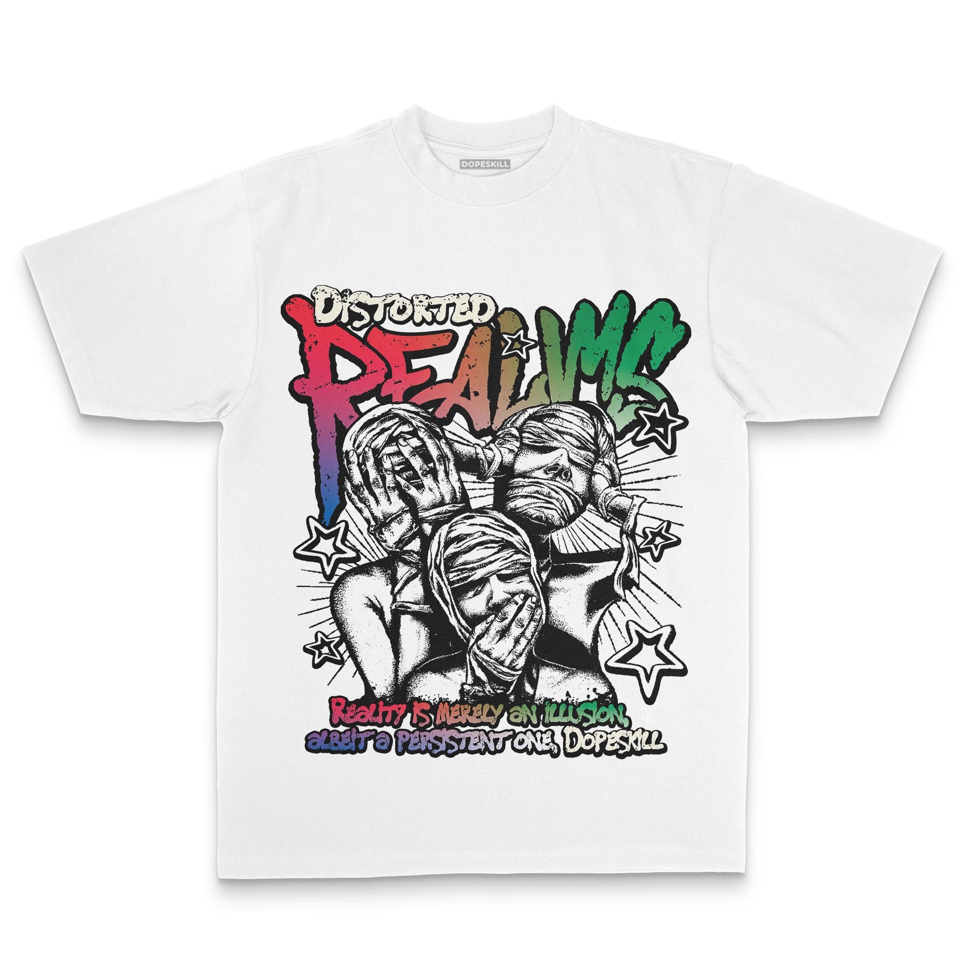 Jordan 11 City Pack “285” Atlanta DopeSkill Premium T-Shirt Distorted Realms Graphic Streetwear - White