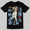 Jordan 1 Retro High OG “Clips” DopeSkill T-Shirt Built Different Graphic Streetwear - black