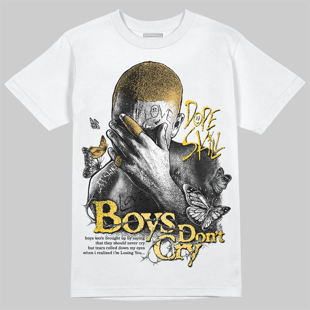 Jordan 12 "Phantom" DopeSkill T-Shirt Boys Don't Cry Graphic Streetwear - White