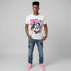 Triple Pink Dunk DopeSkill T-Shirt Certified Lover Graphic