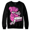 Jordan 4 GS “Hyper Violet” DopeSkill Sweatshirt Sneakerhead BEAR Graphic Streetwear - Black