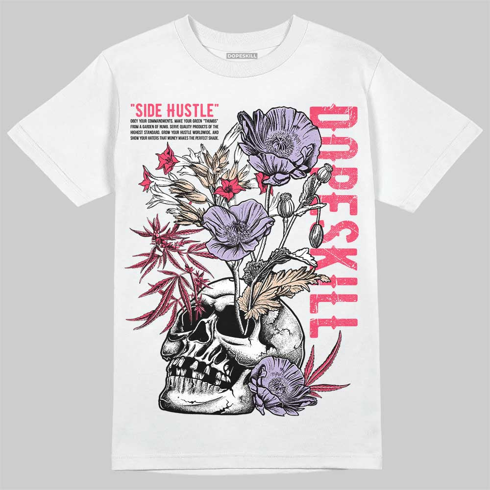 Jordan 5 Low “Peanut Butter Jelly” DopeSkill T-Shirt Side Hustle Graphic Streetwear - White