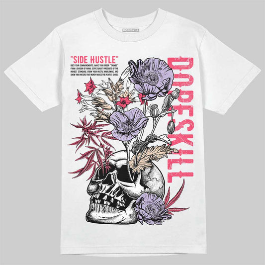 Jordan 5 Low “Peanut Butter Jelly” DopeSkill T-Shirt Side Hustle Graphic Streetwear - White