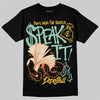 SB Dunk Low Rodeo Tourmaline DopeSkill T-Shirt Speak It Graphic Streetwear - black