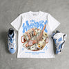 University Blue 6s DopeSkill T-Shirt Whippin Graphic