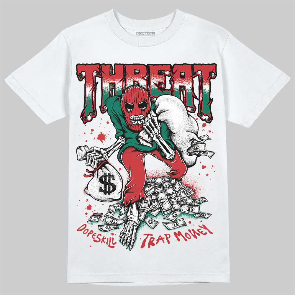 Jordan 5 ‘El Grito’ DopeSkill T-Shirt Threat Graphic Streetwear - White 