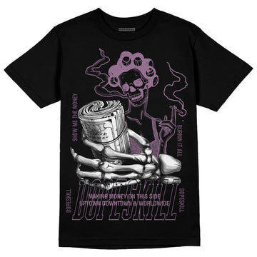 Jordan 2 “Mauve/Off-Noir” DopeSkill T-Shirt Show Me The Money Graphic Streetwear - Black