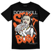 Jordan 3 Georgia Peach DopeSkill T-Shirt Stay It Busy Graphic Streetwear - Black