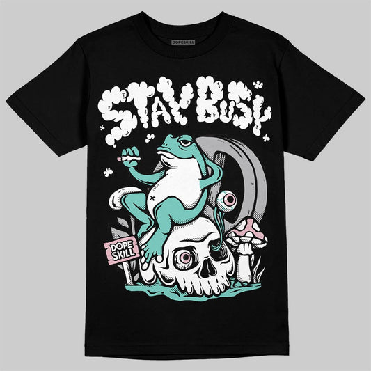 Jordan 11 Low "Igloo" DopeSkill T-Shirt Stay Busy Graphic Streetwear - Black