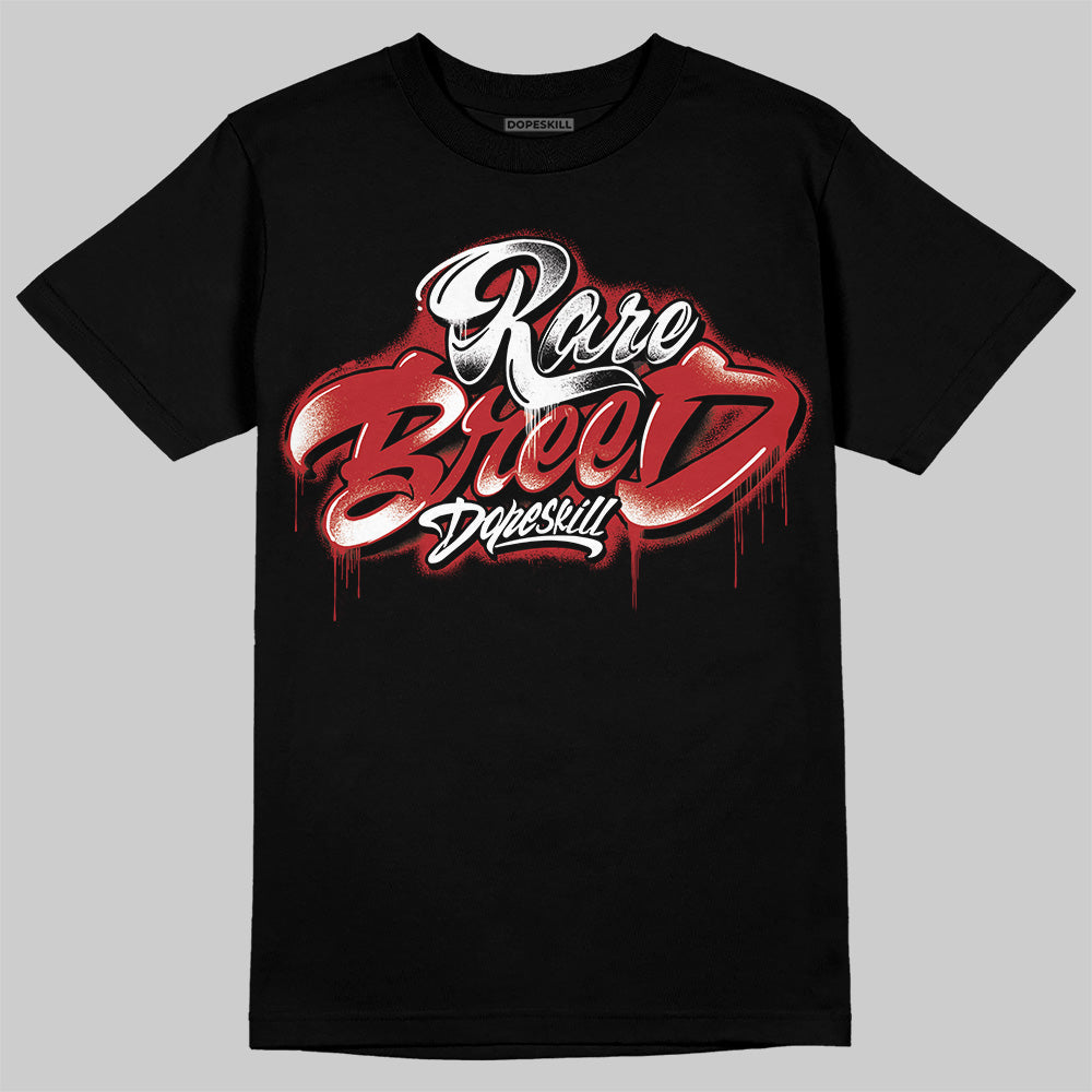 Jordan 1 Retro High OG Black Toe Reimagined DopeSkill T-Shirt Rare Breed Type Graphic Streetwear - Black
