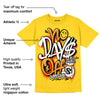 Yellow Ochre 6s DopeSkill Yellow T-shirt No Days Off Graphic