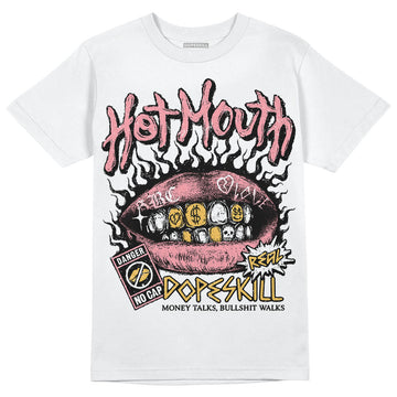 Jordan 3 GS “Red Stardust” DopeSkill T-Shirt Hot Mouth Graphic Streetwear - White