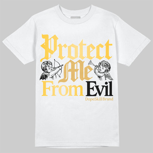 Jordan 12 "Phantom" DopeSkill T-Shirt Protect Me From Evil Graphic Streetwear - White