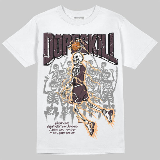 A Ma Maniére x Air Jordan 3 "Burgundy Crush" DopeSkill T-Shirt Thunder Dunk Graphic Streetwear - White