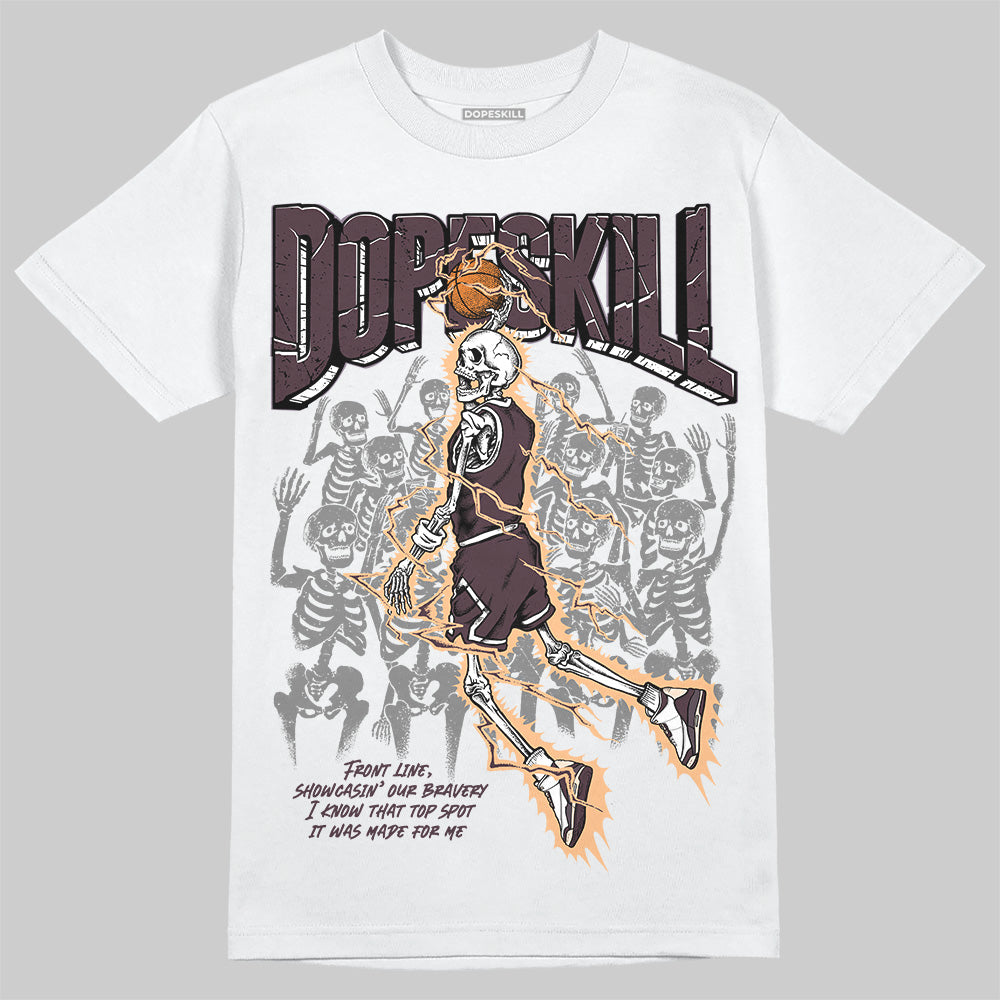 A Ma Maniére x Air Jordan 3 "Burgundy Crush" DopeSkill T-Shirt Thunder Dunk Graphic Streetwear - White