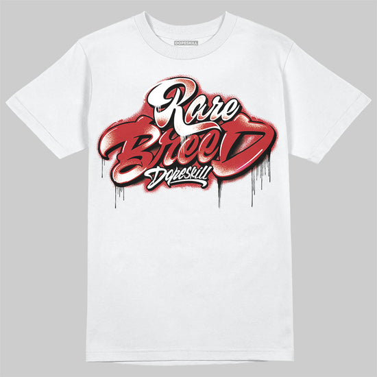 Jordan 1 Retro High OG Black Toe Reimagined DopeSkill T-Shirt Rare Breed Type Graphic Streetwear - White